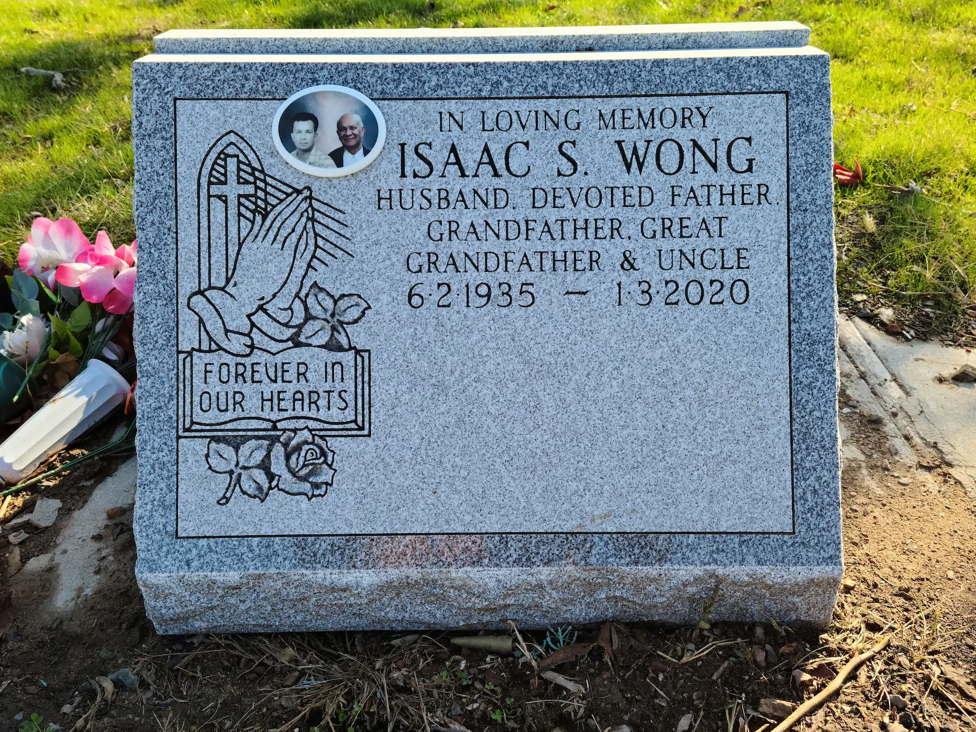 Granite Monument (local) hand-carved by Monument Finder in NJ — image 1